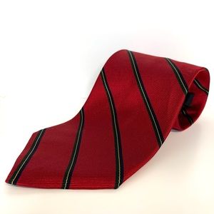 Christian Dior Silk Red Tie